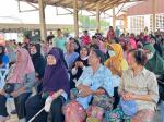 ผู้สูงอายุร่วมกิจกรรมโครงการเติมสุขให้เต็มใจวัยสูงอายุ
