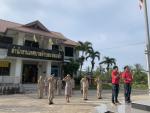 กิจกรรมเคารพธงชาติไทย เทศบาลตำบลแหลมสัก